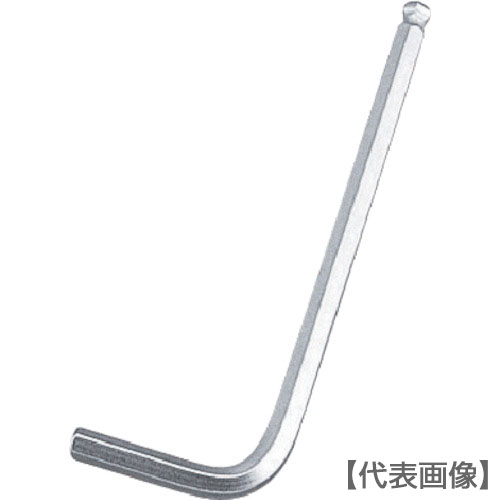 ＴＯＮＥ　ボールポイント六角棒レンチ　マスターツールボールポイントＬ形レンチ　対辺寸法１．５ｍｍ（BS-1.5）323-1275【ＴＯＮＥ（株）】