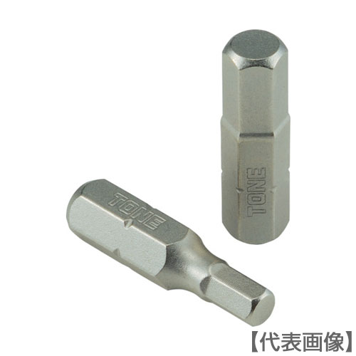 ＴＯＮＥ　オフセット式ラチェットドライバー用ビット　ヘキサゴンビット　二面幅寸法５ｍｍ（BTH5S）405-7490【ＴＯＮＥ（株）】