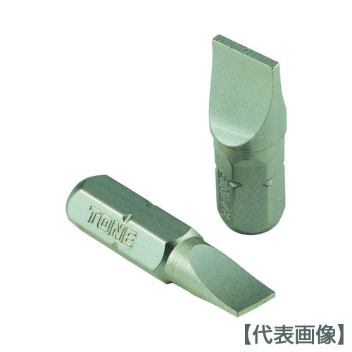 ＴＯＮＥ　オフセット式ラチェットドライバー　ドライバービット　先端規格（－）０．８×５．５（BTM5.5S）405-7554【ＴＯＮＥ（株）】