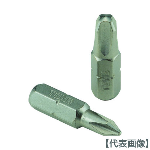 ＴＯＮＥ　オフセット式ラチェットドライバー　ドライバービット　先端規格（＋）Ｎｏ．１（BTP1S）405-7589【ＴＯＮＥ（株）】