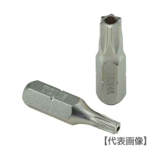 ＴＯＮＥ　Ｔ型トルクスビット（いじり防止タイプ）　先端規格Ｔ２５（BTT25HS）405-7660【ＴＯＮＥ（株）】