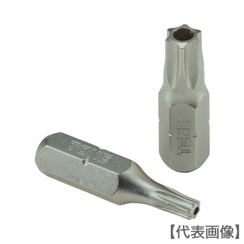 ＴＯＮＥ　Ｔ型トルクスビット（いじり防止タイプ）　先端規格Ｔ７（BTT7HS）405-7716【ＴＯＮＥ（株）】
