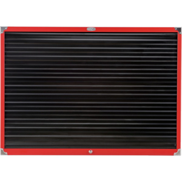 ＴＯＮＥ　整備用工具セット　シャッター付きサービスボード　間口1086×奥行124×高さ772mm セット内容：ボードのみ（C635B）829-2439【ＴＯＮＥ（株）】