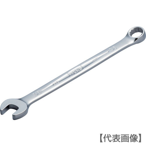 ＴＯＮＥ　新型コンビネーションスパナ　インチサイズ　二面幅寸法　９／３２（CSB-09）447-1954【ＴＯＮＥ（株）】