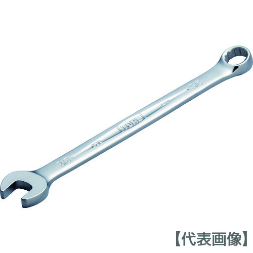 ＴＯＮＥ　新型コンビネーションスパナ　インチサイズ　二面幅寸法　３／８（CSB-12）447-1989【ＴＯＮＥ（株）】