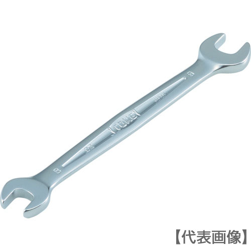 ＴＯＮＥ　新型スパナ　６Ｘ７ｍｍ（DS-0607）407-9311【ＴＯＮＥ（株）】