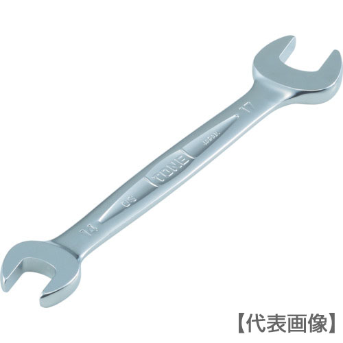 ＴＯＮＥ　新型スパナ　１４Ｘ１７ｍｍ（DS-1417）407-9400【ＴＯＮＥ（株）】