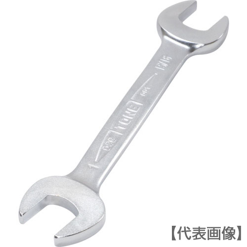 ＴＯＮＥ　両口スパナ（インチサイズ）　二面幅寸法１３／３２×７／１６インチ　全長１４９ｍｍ（DSB-1314）828-3523【ＴＯＮＥ（株）】