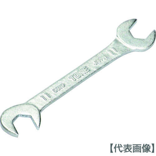 ＴＯＮＥ　薄型スパナ　１７ｍｍ（DSTO-17）166-9561【ＴＯＮＥ（株）】