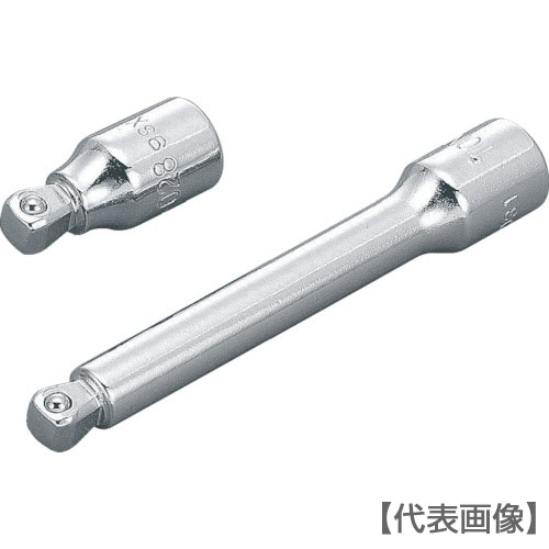 ＴＯＮＥ　首振エクステンションバー　差込角６．３５ｍｍ　全長７５ｍｍ　構造用鋼（EX21-075）122-5812【ＴＯＮＥ（株）】