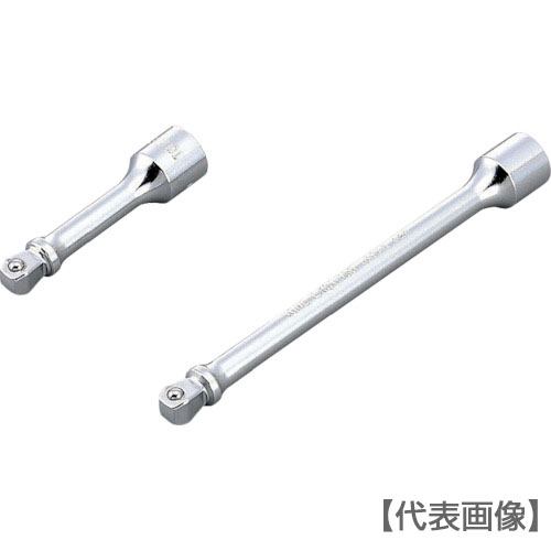 ＴＯＮＥ　首振エクステンションバー　差込角９．５ｍｍ　全長４００ｍｍ（EX31-400）369-8181【ＴＯＮＥ（株）】
