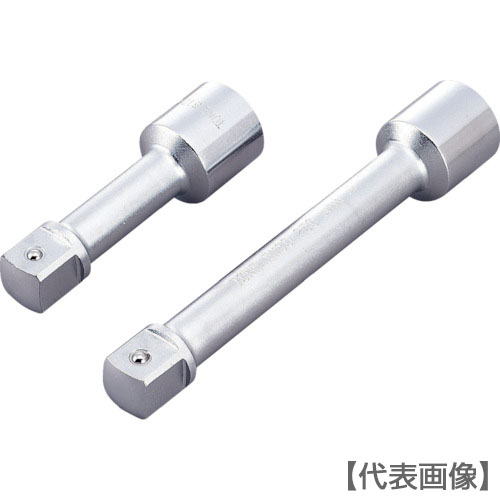 ＴＯＮＥ　エクステンションバー　差込角２５．４ｍｍ　全長２００ｍｍ（EX80-200）369-8262【ＴＯＮＥ（株）】