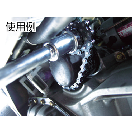 ＴＯＮＥ　オイルフィルタ－レンチ　Φ７０～１１５ｍｍ（FWC-115）810-9405【ＴＯＮＥ（株）】