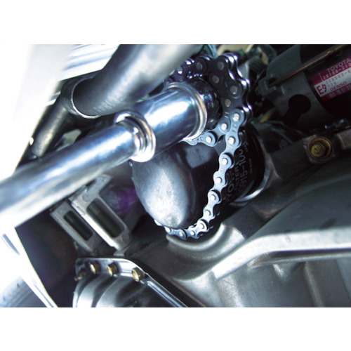 ＴＯＮＥ　オイルフィルタ－レンチ　Φ７０～１１５ｍｍ（FWC-115）810-9405【ＴＯＮＥ（株）】