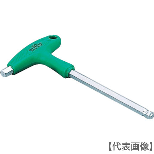 ＴＯＮＥ　ボールポイント六角棒レンチ（Ｔ形）　グリップボールポイントヘキサゴンレンチ　2.5mm（GBHW-2.5）453-8145【ＴＯＮＥ（株）】※納期都度問合せ