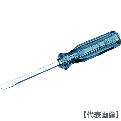 ＴＯＮＥ　角軸ドライバー　（－）０．６Ｘ４．９（KMD-075）436-2811【ＴＯＮＥ（株）】
