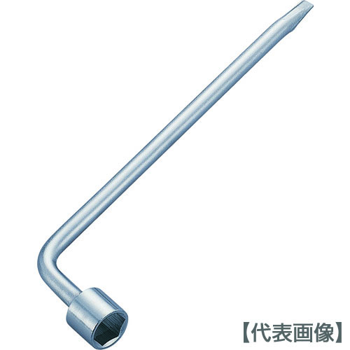 ＴＯＮＥ　タイヤレンチ　対辺寸法１９ｍｍ　全長２７５ｍｍ　構造用鋼（LWR19）781-1691【ＴＯＮＥ（株）】