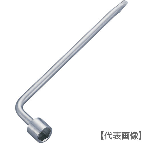 ＴＯＮＥ　タイヤレンチ　対辺寸法２１ｍｍ　全長２７６ｍｍ　構造用鋼（LWR21）781-1705【ＴＯＮＥ（株）】