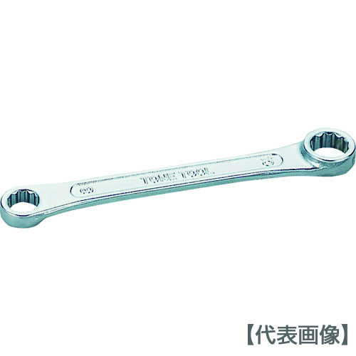 ＴＯＮＥ　ショートめがねレンチ（ストレート）　８Ｘ１０ｍｍ（M03-0810）344-8533【ＴＯＮＥ（株）】