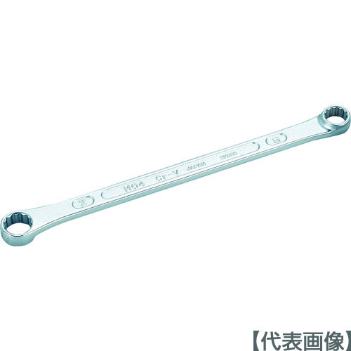 ＴＯＮＥ　ロングめがねレンチ（ストレート）　１３×１５ｍｍ（M04-1315）369-8564【ＴＯＮＥ（株）】