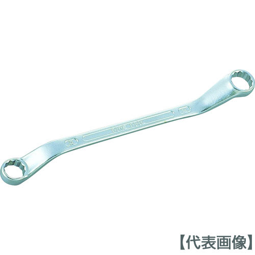 ＴＯＮＥ　ロングめがねレンチ（４５°）　１０Ｘ１２ｍｍ（M45-1012）294-3930【ＴＯＮＥ（株）】