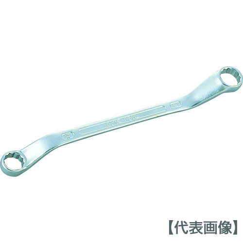 ＴＯＮＥ　ロングめがねレンチ（４５°）　２１Ｘ２６ｍｍ（M45-2126）298-4717【ＴＯＮＥ（株）】