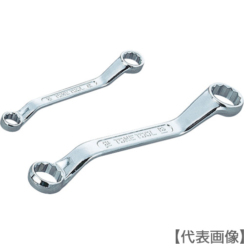 ＴＯＮＥ　ショートメガネレンチ　１０Ｘ１２ｍｍ（M46-1012）331-7005【ＴＯＮＥ（株）】