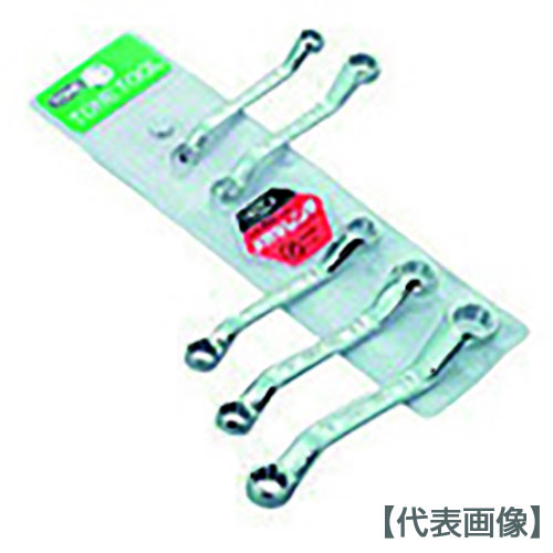 ＴＯＮＥ　ショートめがねレンチセット（４５°）（M465）120-0216【ＴＯＮＥ（株）】