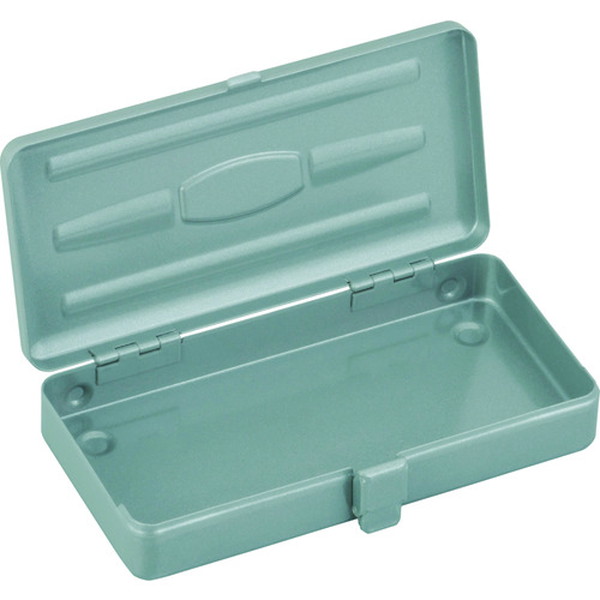 ＴＯＮＥ　スチール製工具箱　ツールケース　間口２０３×奥行１１１×高さ３９ｍｍ（MCT1）820-4935【ＴＯＮＥ（株）】