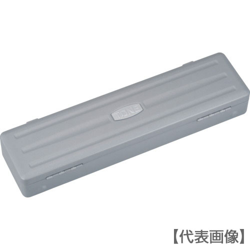 ＴＯＮＥ　スチール製工具箱　ツールケース　間口４００×奥行１１５×高さ５４ｍｍ（MCT2）820-4936【ＴＯＮＥ（株）】