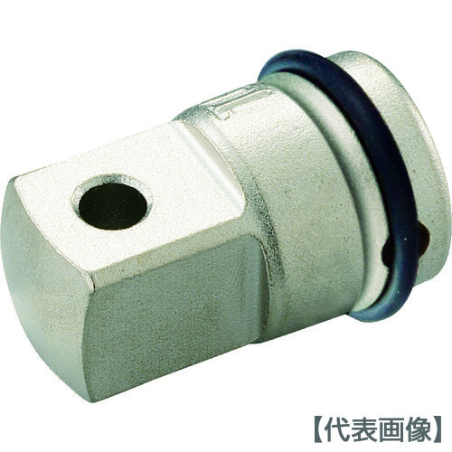 ＴＯＮＥ　インパクト用ソケットアダプター　差込角６．３５凹×９．５凸　全長２２ｍｍ　構造用鋼（NA23）396-4680【ＴＯＮＥ（株）】