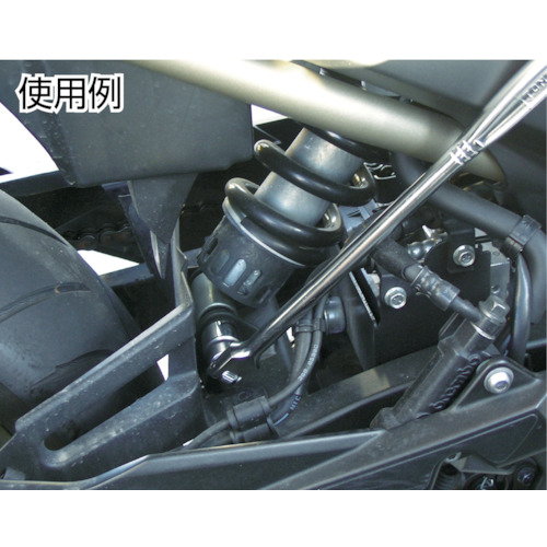 ＴＯＮＥ　ナットスピンナー　ショートタイプ　差込角９．５ｍｍｘ２００ｍｍ（NS3S）447-2349【ＴＯＮＥ（株）】