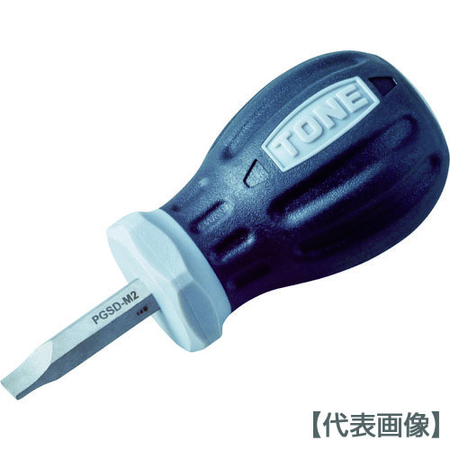 ＴＯＮＥ　パワーグリップスタビードライバー　（－）０．８Ｘ６．０（PGSD-M2）773-3585【ＴＯＮＥ（株）】