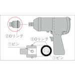 ＴＯＮＥ　インパクト用ピン　３．５Ｘ２５Ｌ　（１Ｐｋ（袋）＝１０個入）（PIN3525S）281-7055【ＴＯＮＥ（株）】