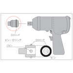 ＴＯＮＥ　インパクト用ピン　５Ｘ３３Ｌ　（１Ｐｋ（袋）＝１０個入）（PIN5033S）281-6920【ＴＯＮＥ（株）】