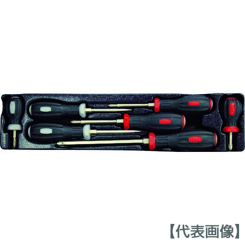ＴＯＮＥ　パワーグリップドライバー　トレーセット　ＰＬＰＧＤ７（PLPGD7）776-0418【ＴＯＮＥ（株）】