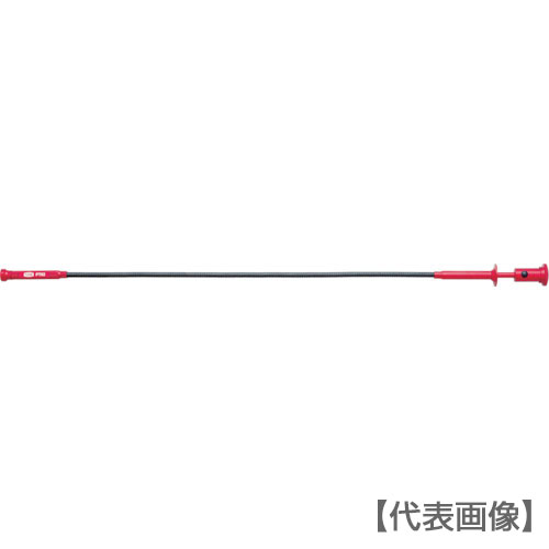 ＴＯＮＥ　マグネットハンド　ＬＥＤ付　ピックアップツール　全長６１５ｍｍ　マグネット径１３ｍｍ（PT02）790-1267【ＴＯＮＥ（株）】