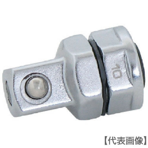 ＴＯＮＥ　ソケットアダプター　ラチェットめがね用アダプター　差込角９．５ｍｍ　全長２３ｍｍ（RA3）359-8748【ＴＯＮＥ（株）】