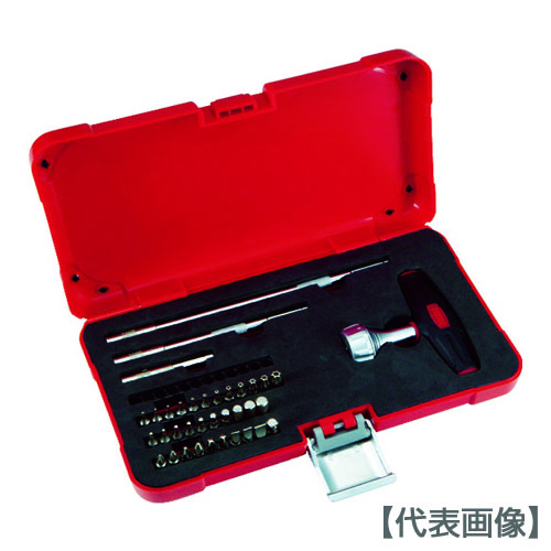 ＴＯＮＥ　Ｔ型　ラチェット式ドライバーセット　３５点セット（RDTS32）469-9963【ＴＯＮＥ（株）】