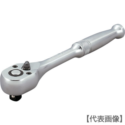 ＴＯＮＥ　ラチェットハンドル（ホールドタイプ）　９．５凸　１８０ｍｍ　４８枚歯（RH33K）369-9111【ＴＯＮＥ（株）】