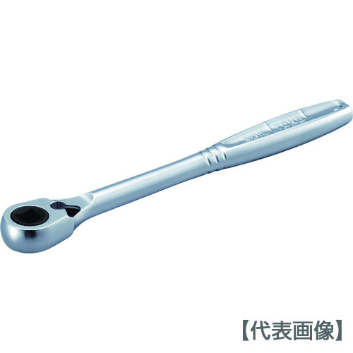 ＴＯＮＥ　ラチェットハンドル　凹タイプ　差込角９．５ｍｍ（RH3B）829-2412【ＴＯＮＥ（株）】