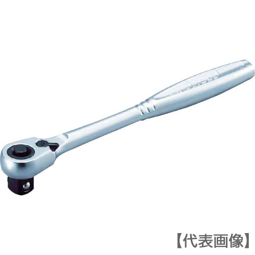 ＴＯＮＥ　コンパクトラチェットハンドル　差込角９．５ｍｍ（RH3CH）469-9980【ＴＯＮＥ（株）】