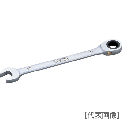 ＴＯＮＥ　ラチェットめがねレンチ　１２ｍｍ（RM-12）294-4111【ＴＯＮＥ（株）】