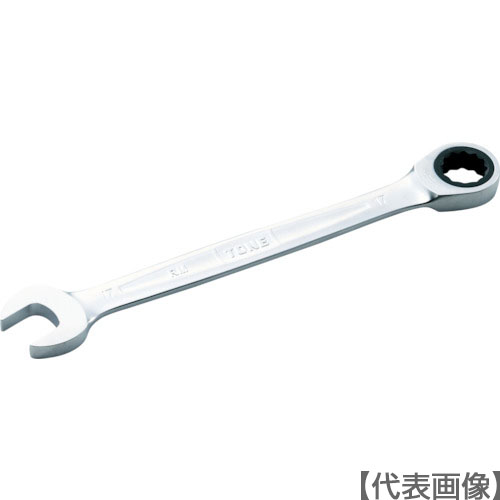 ＴＯＮＥ　ラチェットめがねレンチ　２１ｍｍ（RM-21）294-4197【ＴＯＮＥ（株）】