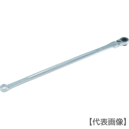 ＴＯＮＥ　超ロング首振ラチェットめがねレンチ　８ｍｍ（RMA-08L）405-7821【ＴＯＮＥ（株）】