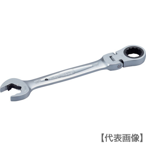 ＴＯＮＥ　首振クイックラチェットめがねレンチ　８ｍｍ（RMFQ-08）431-9621【ＴＯＮＥ（株）】