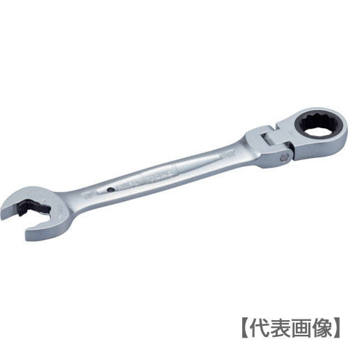 ＴＯＮＥ　首振クイックラチェットめがねレンチ　１４ｍｍ（RMFQ-14）431-9664【ＴＯＮＥ（株）】