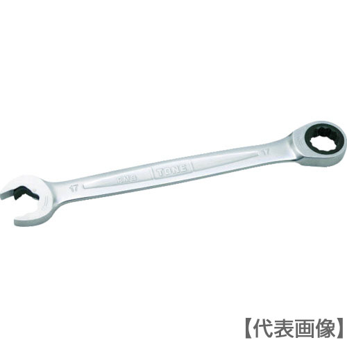 ＴＯＮＥ　クイックラチェットめがねレンチ　１９ｍｍ（RMQ-19）389-3731【ＴＯＮＥ（株）】