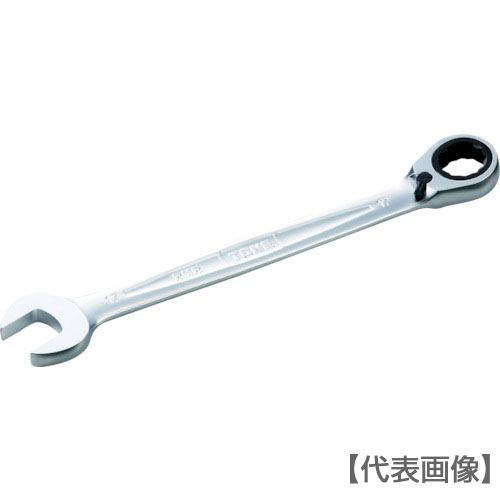 ＴＯＮＥ　切替式ラチェットめがねレンチ　１３ｍｍ（RMR-13）294-4481【ＴＯＮＥ（株）】