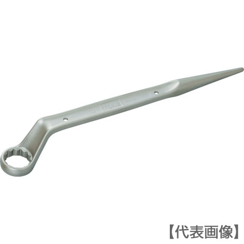 ＴＯＮＥ　シノ付めがねレンチ（トルシアボルト用）　対辺寸法２７ｍｍ　全長３４０ｍｍ　メッキ処理（SMN-16）389-3839【ＴＯＮＥ（株）】